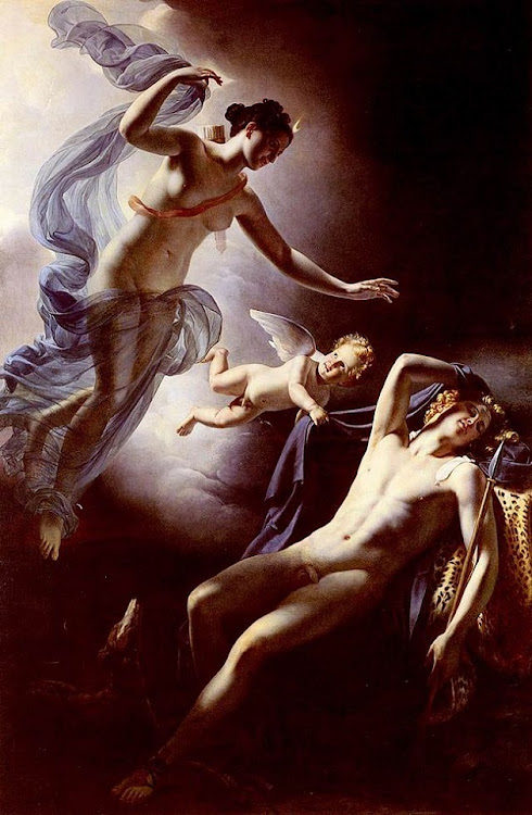 Jerome-Martin Langlois' 'Diana and Endymion'.