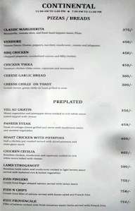 Cinnamon Restaurant menu 2