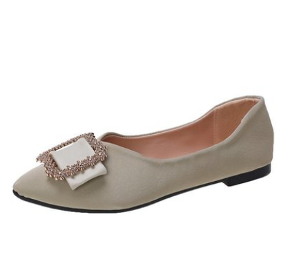 Title 2, Elegantes mocasines de cuero glamurosos con det...