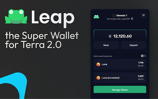 Leap Terra Wallet