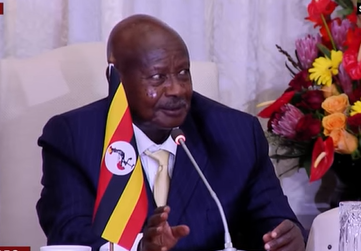 Uganda's President Yoweri Museveni.