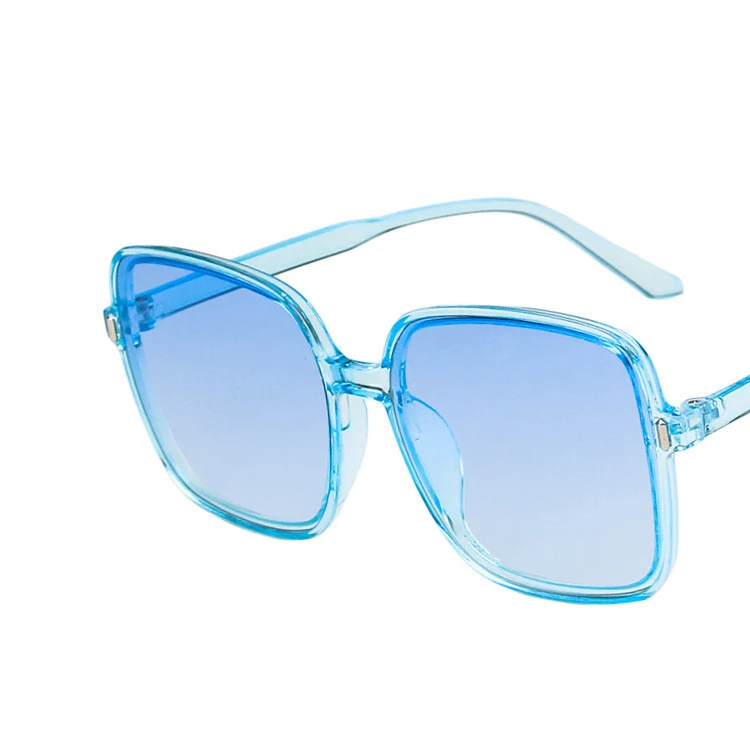 Lunettes de soleil carrées Rice Nail, couleur dégradée