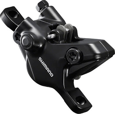 Shimano Deore BL-M4100/BR-MT410 Disc Brake and Lever - Front, Hydraulic, Resin Pads, Gray alternate image 0