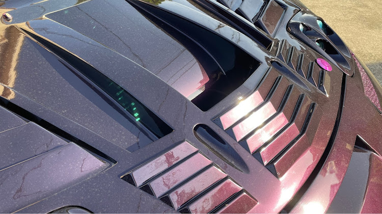 RX-7のLe-Mirage Auto Design・Abflug・アブフラッグ・ミッドナイトパープル・紫に関するカスタム事例の投稿画像3枚目