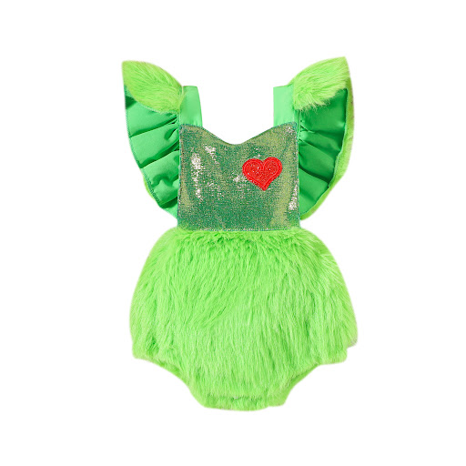 Title 6, Personalized Baby Girl Sequined Romper. Add spa...