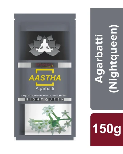 Patanjali Aastha Agarbatti Raat Ki Rani - 150 gm