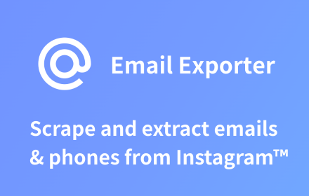 Email Exporter-Email,Phone Extractor&Scraper small promo image