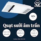 Đèn Sưởi Nhà Tắm Âm Trần, Quạt Sưởi Âm Trần Tlc - Làm Ấm Nhanh, Thiết Kế Hiện Đại, Điều Khiển Từ Xa, Tiết Kiệm Điện