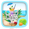 GO SMS COLD DRINKS THEME