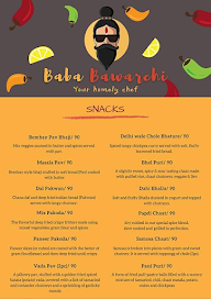Baba's Delight menu 2