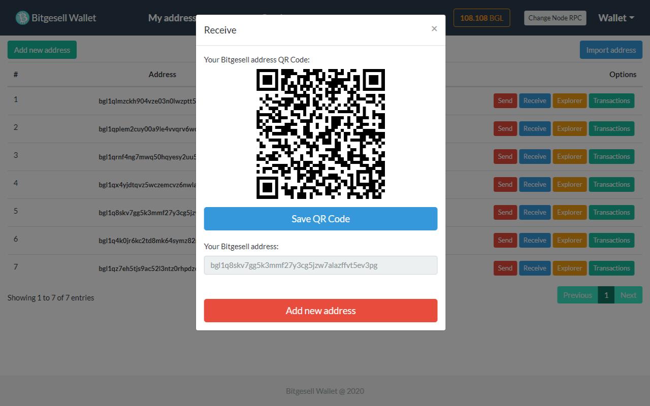 Bitgesell Wallet Preview image 3