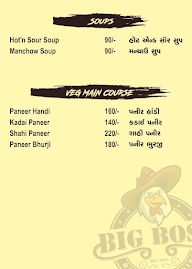 Big Boss Barbecue menu 3