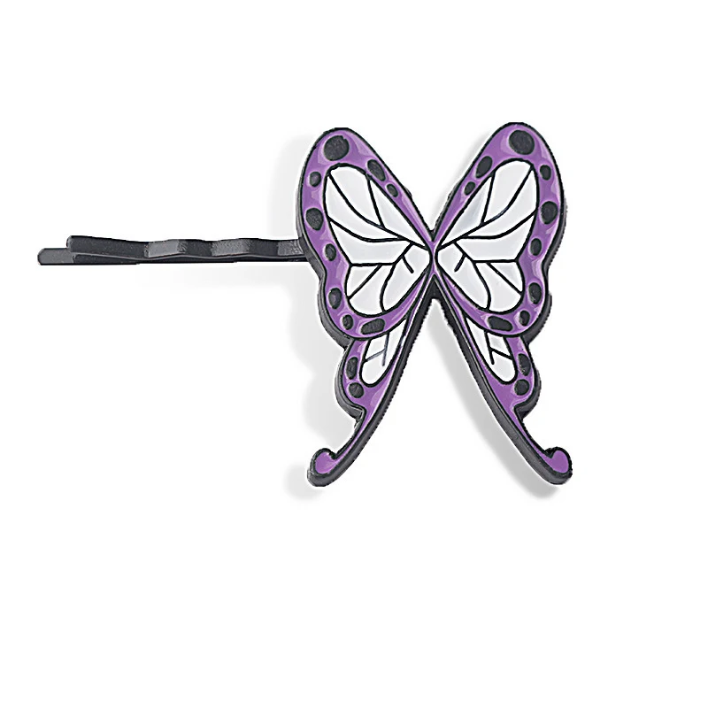 Title 8, Colorful Butterfly Keychain Hairpin Brooch Pend...