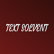 Text solvent OCR