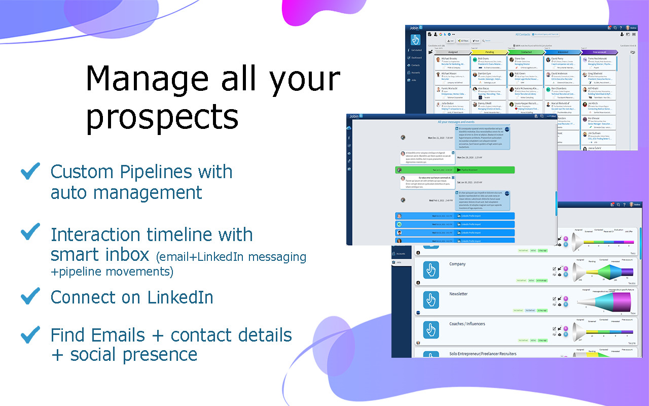 Jobin - LinkedIn Automation Tool Preview image 5