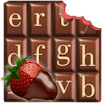 Keyboard Skin Dark Chocolate Apk