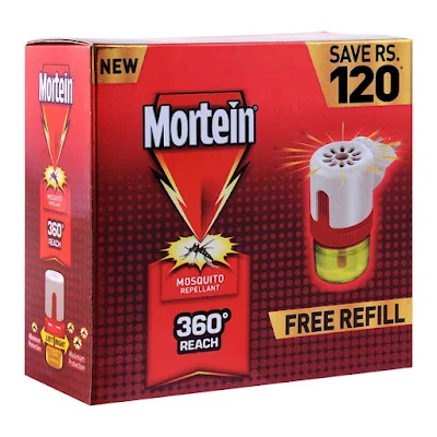 Mortein Insta 5 Mosquito Repellent - Plug-in, Combo Machine With Refill - 2 pcs