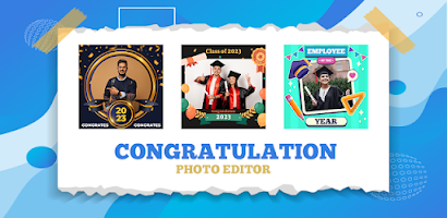 Congratulations Photo Frame Screenshot 1 of 9
