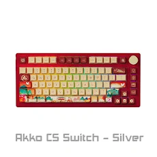 Bàn phím cơ không dây Akko PC75B Plus Year of Tiger (Akko CS Switch - Silver/Lubed)