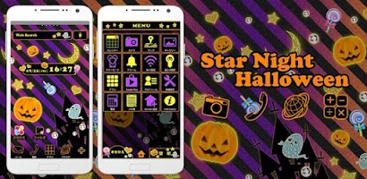 ハロウィン壁紙　Star Night Halloween Screenshot