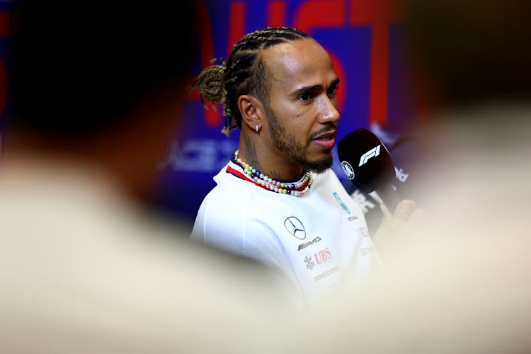 Lewis Hamilton was fined €50,000 (about R1m), half of it suspended, for crossing a live track without permission after colliding with Mercedes teammate George Russell.