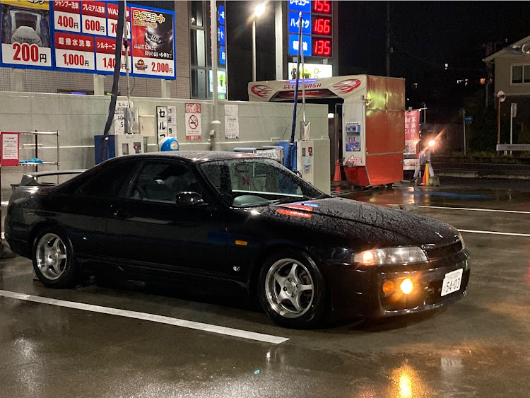 スカイラインクーペの万世橋アノーズ・enkei・単独安全行為・9月もよろしくお願いします・ホイール交換に関するカスタム事例の投稿画像1枚目