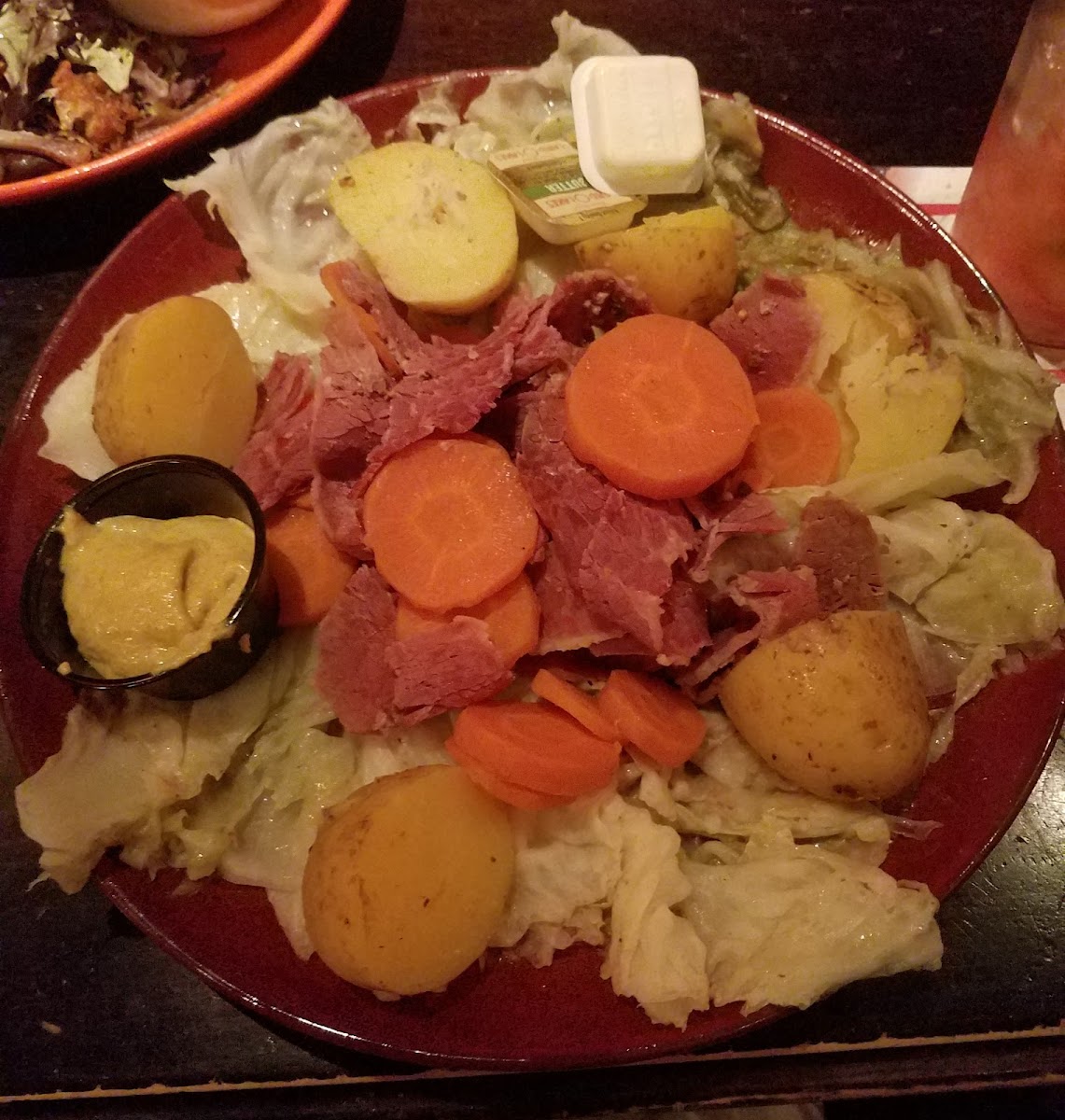 Corned beef and cabbage