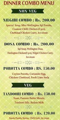 Coonoor Ramachandra menu 6