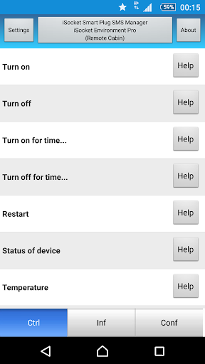 iSocket Smart Plug SMS Manager