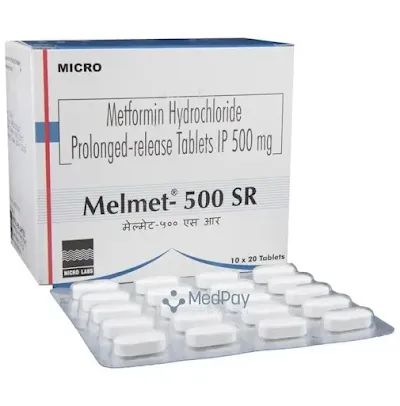 MELMET 500MG TAB 20'S