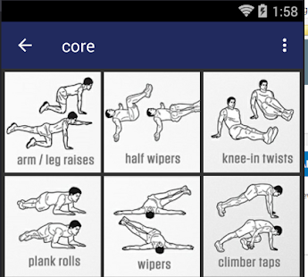 Six pack abs - náhled