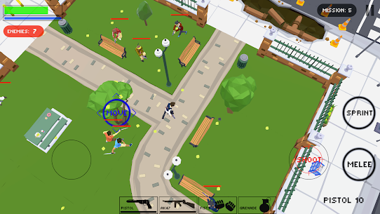 Polygon Cover Strike: Top-Down Shooter Mod Apk (Mod Menu) 3