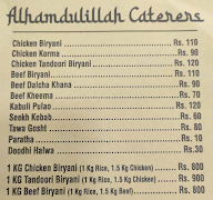 Al Mizan Biryani House menu 1