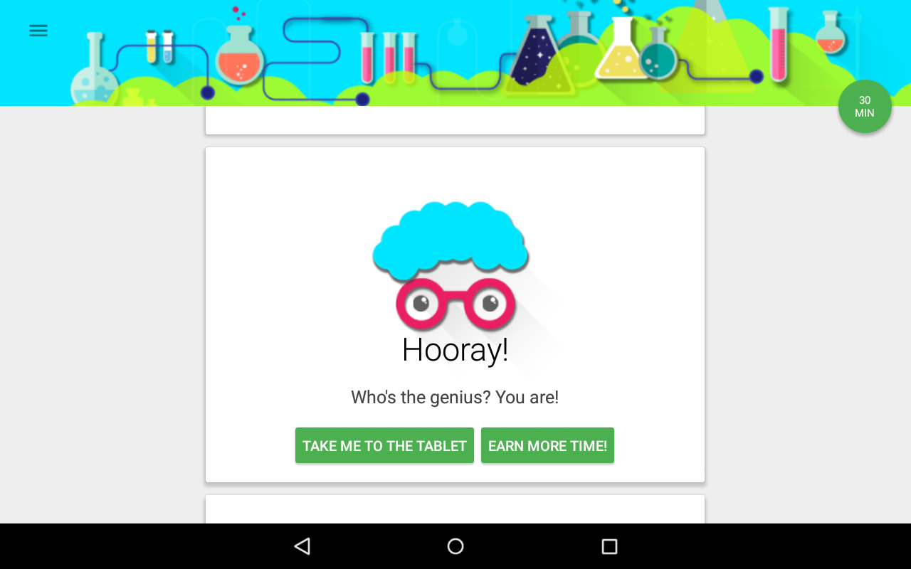    Minimind - smart kid quiz lock- screenshot  