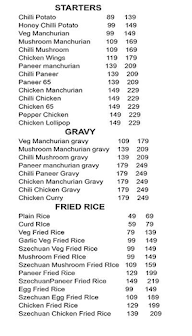 Crossroads menu 2