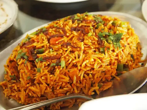 Veggie Loaded Zafrani Biryani