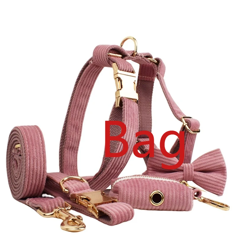 Corduroy dierenhalsband met trekkoord. Zacht, comfortabel en veilig voor uw hond tijdens het wandelen. Bestel nu!