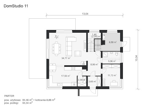 DomStudio 11 - Rzut parteru