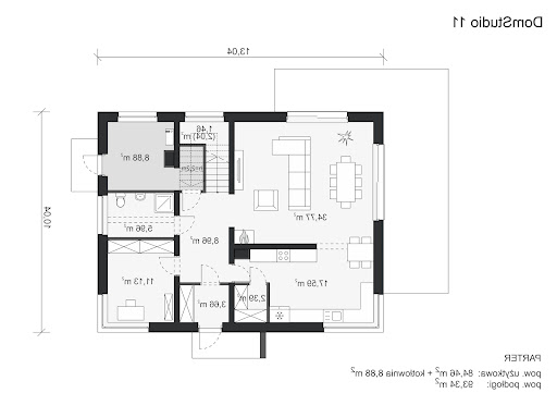 DomStudio 11 - Rzut parteru