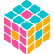 Logoafbeelding van item voor Colorful Rubik's Cube