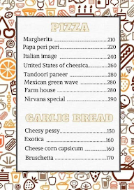 The Nirvana Cafe menu 5