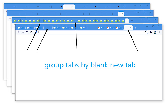 blank-new-tab chrome extension