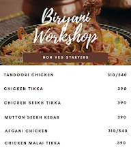 Biryani Workshop menu 4