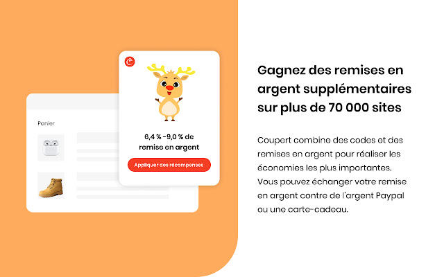 Coupert - Automatic Coupon Finder & Cashback