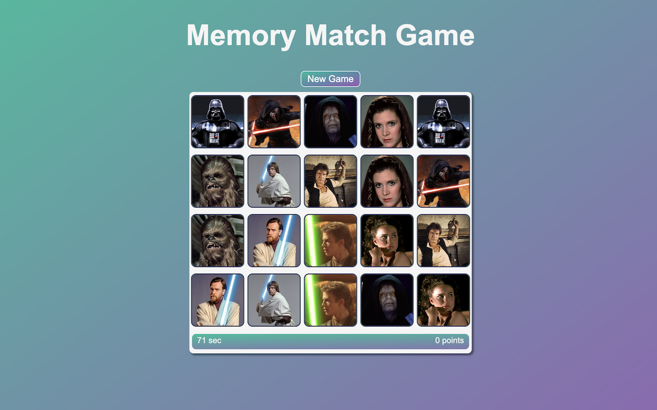 AI Memory Match Game Chrome Extension Image 2