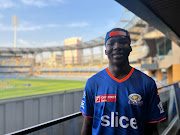 Kwena Maphaka arrives at his new franchise team Mumbai Indians.