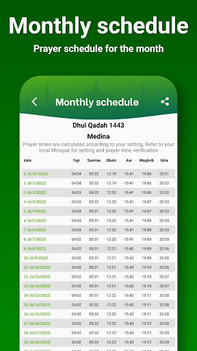 Screenshot Qibla, Quran, Prayer Time Azan