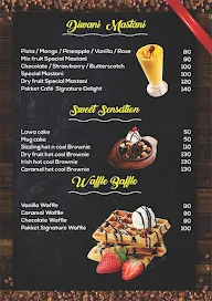 Pokket Cafe menu 1