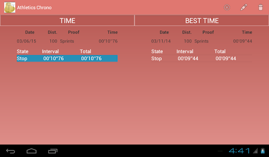 Athletics StopWatch Screenshots 18