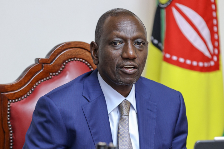 President William Ruto chairing a Cabinet meeting at State House on June 27, 2023.